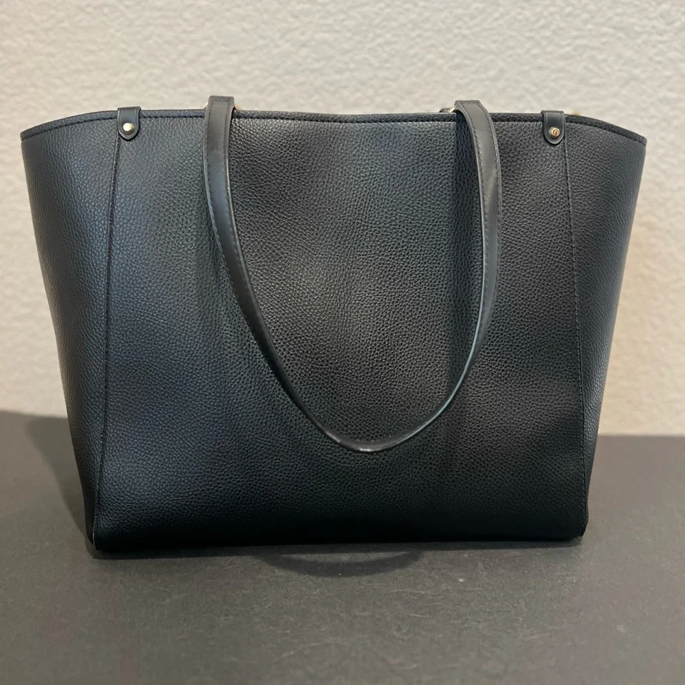 Michael Kors Holly Large Black Tote Bag